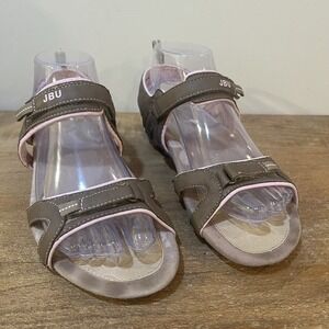 JBU by Jambu Juliet 364 Sport Sandals Women's 8.5 Brown Pink Comfort Adjustable